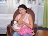 Rosita Suarez allaitait sa fille de neuf mois lorsqu'elle s'est fait apostropher dans une succursale de L'Aubainerie sur la rue Jean-Talon Est.